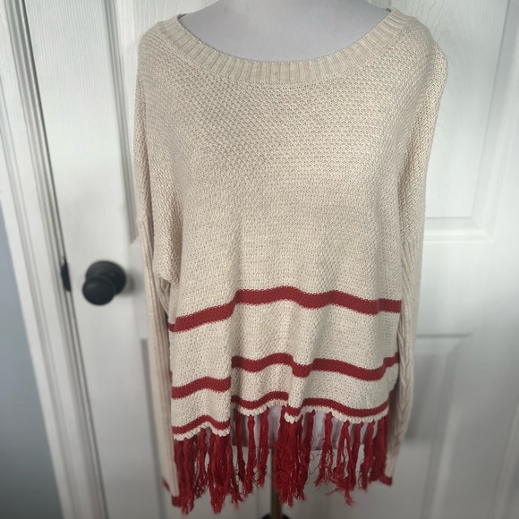 Minkpink Fringe Trim Cropped Sweater - Picture 11 of 16